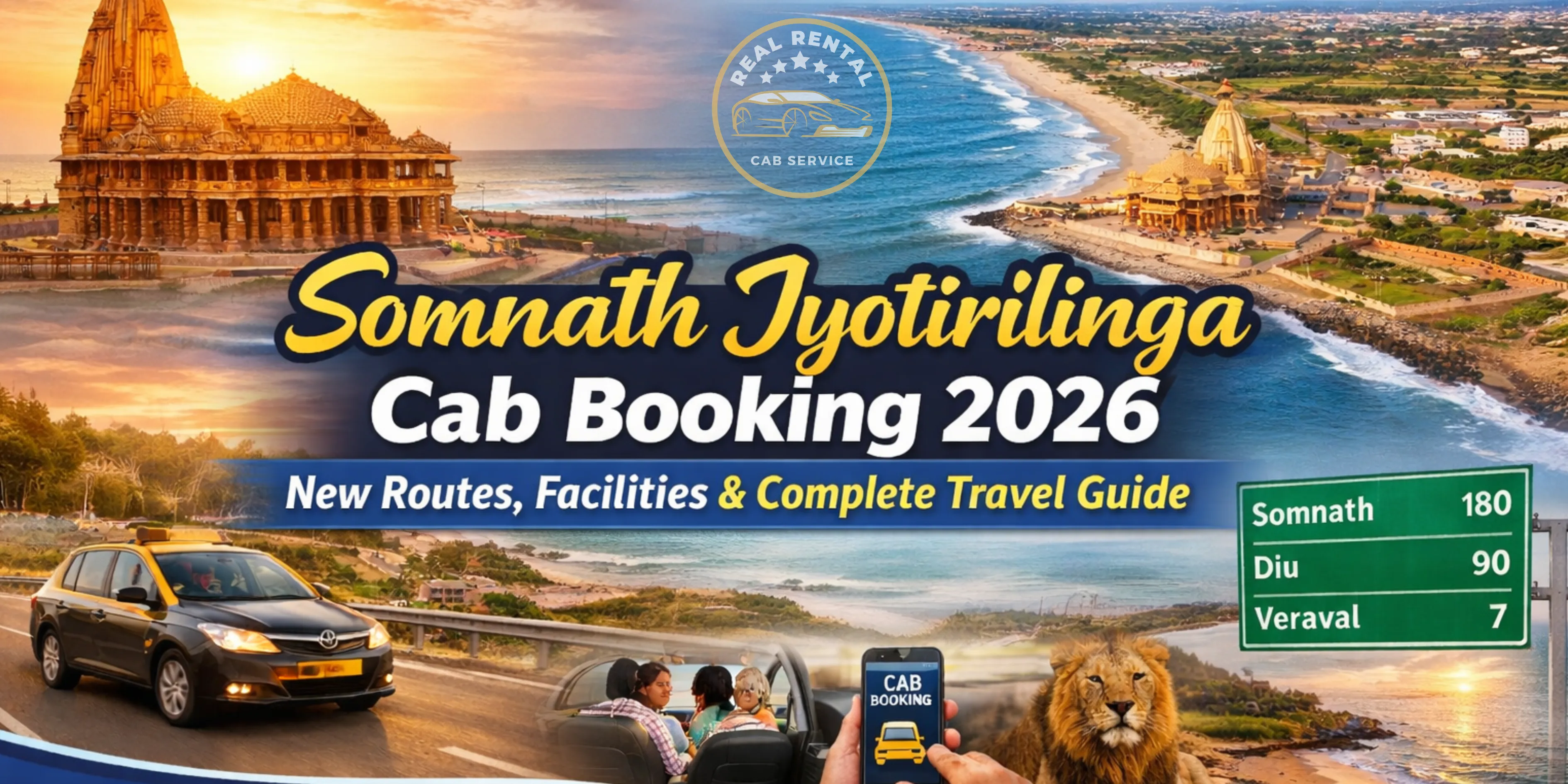 somnath-jyotirlinga-cab-booking-2026-new-routes-facilities-complete-travel-guide