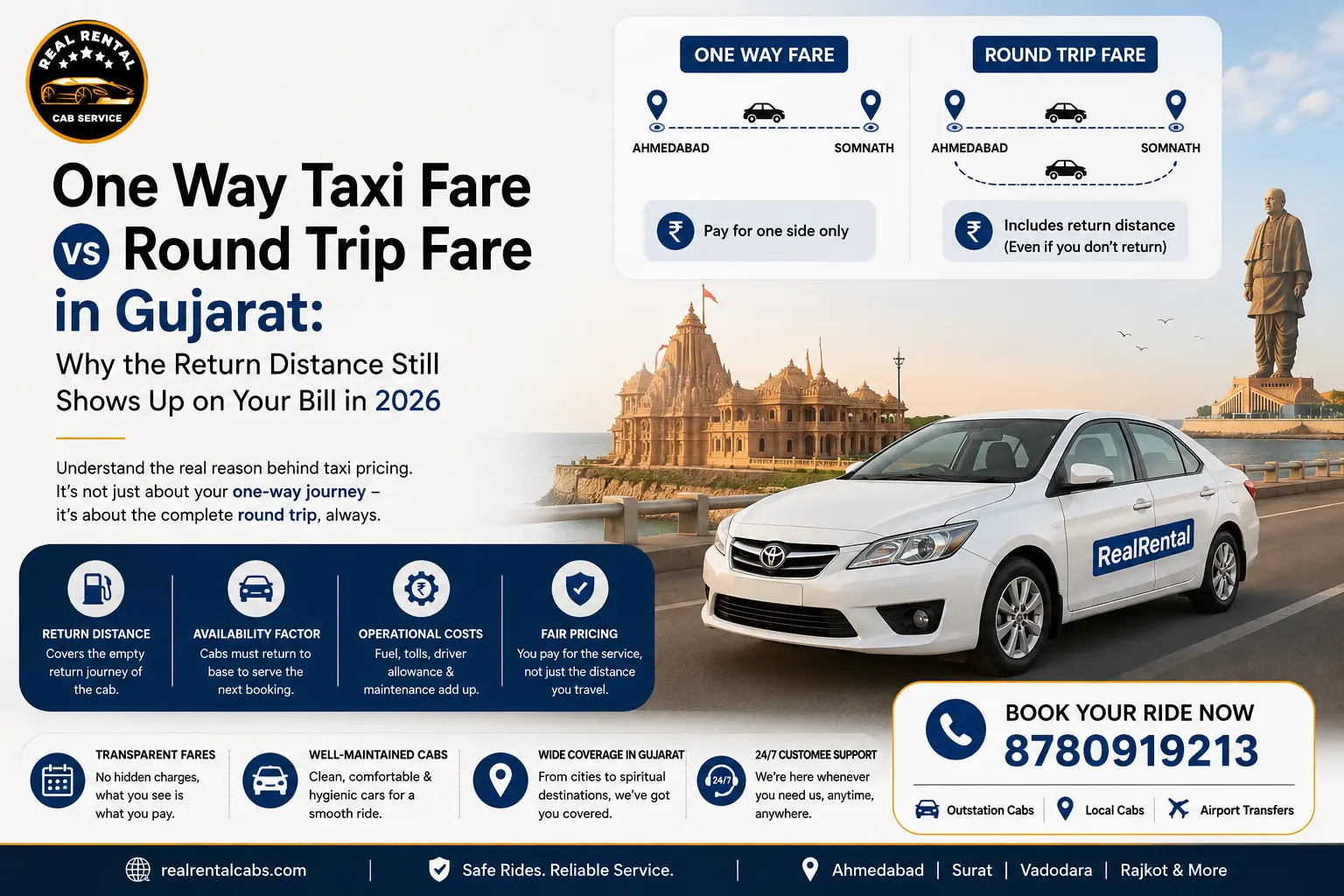 one-way-taxi-fare-from-ahmedabad-in-2026-how-the-price-is-actually-set