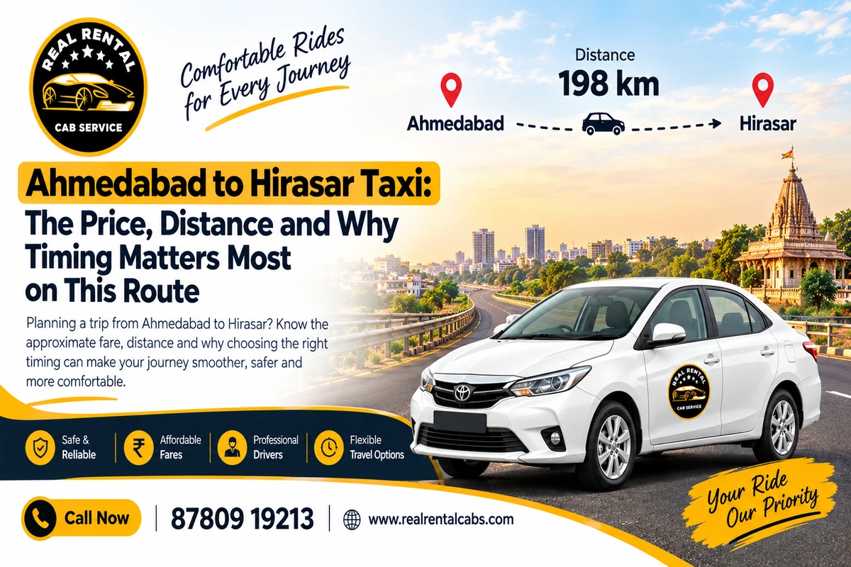 ahmedabad-to-hirasar-taxi-the-price-distance-and-why-timing-matters-most-on-this-route